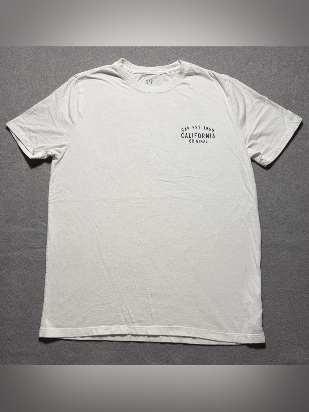 Gap California Los Angeles Graphic T Shirt Men’s Large White Short Sleeve Crew